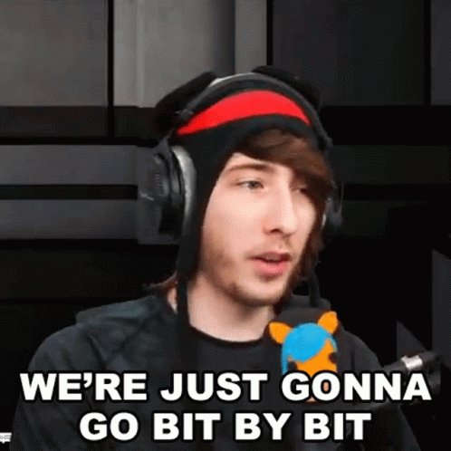 Were Just Gonna Go Bit By Bit Forrest Starling GIF