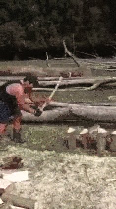 wood satisfying GIF