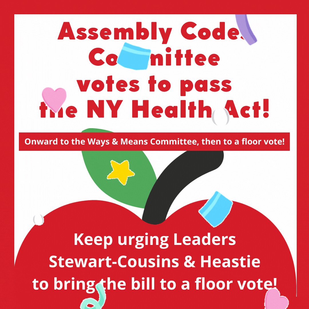 Image for the Tweet beginning: #NYHealthAct passes out of Assembly