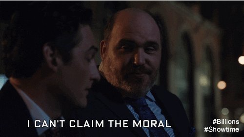 season 2 i cant claim the moral high ground anymore GIF by B