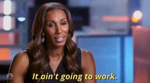 it aint going to work lisa leslie GIF by The New Celebrity A