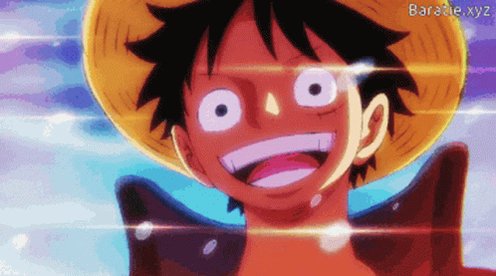 Luffy Smiling GIF