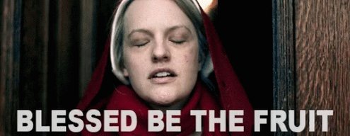 Blessed Be The Fruit The Handmaids Tale GIF