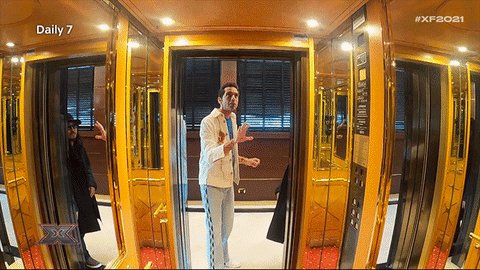Elevator Reaction GIF by X ...