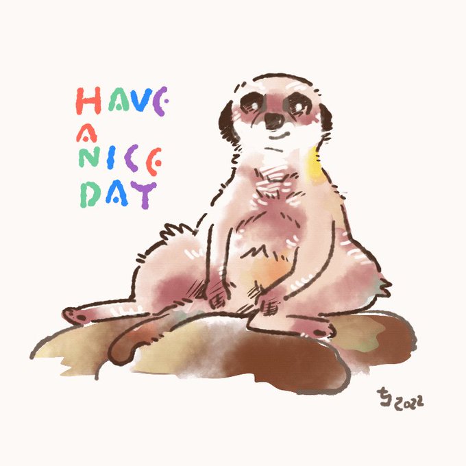 ミーアキャットのtwitterイラスト検索結果