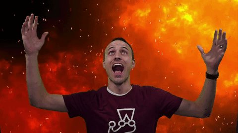 Kent doing the elmo burn meme