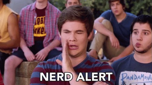 Nerd Alert Bumper GIF