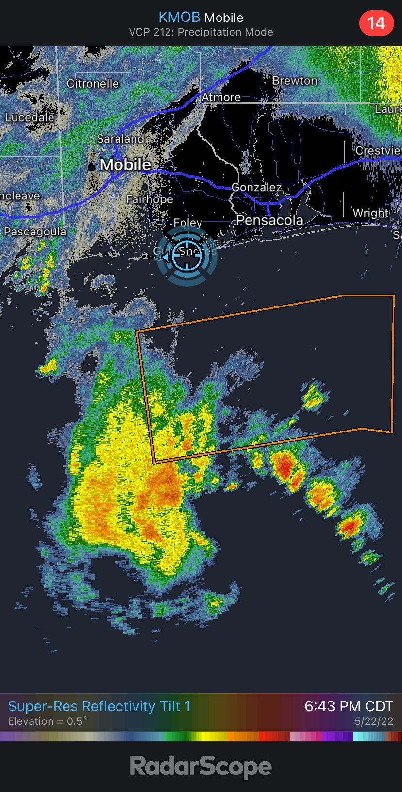 Dylan Federico on Twitter "In position to intercept Invest 90L. 🌀