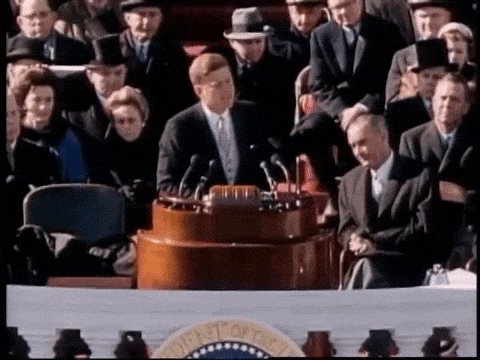 ask not john f. kennedy GIF...