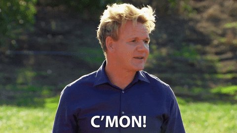 Exasperated man saying, &qu...