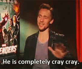 He Is Completely Cray Cray GIF