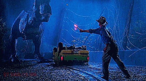 Rexy Jurassic Park GIF