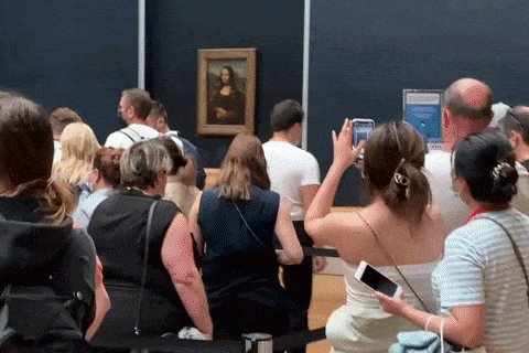 Mona Lisa Line GIF by Miss ...