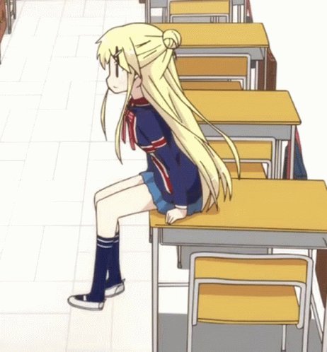 Waiting Girl GIF