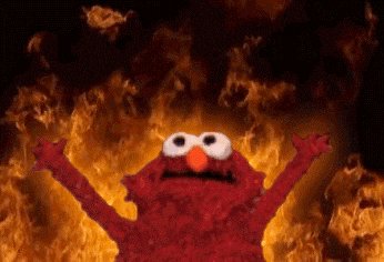 fire elmo GIF