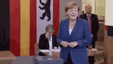 Tja - Merkel GIF