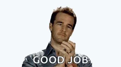 Jame Van Der Beek Not Amused GIF