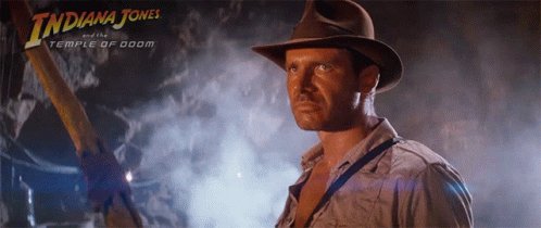 Angry Indiana Jones GIF