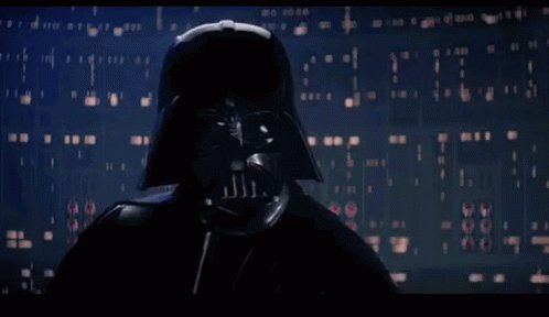Luke No Puede Creer Que Darth Vader Sea Su Padre GIF