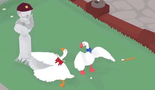 Untitled Goose Game: como ajudar a vestir o busto?