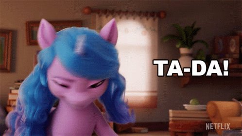 Ta Da Izzy Moonbow GIF