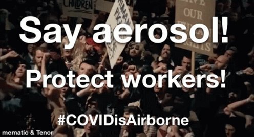 Say Aerosol Protect Workers...