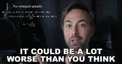 It Could Be A Lot Worse Than You Think Derek Muller GIF