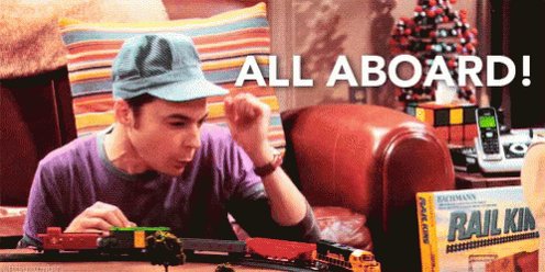 All Aboard GIF