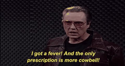 christopher walken snl GIF ...