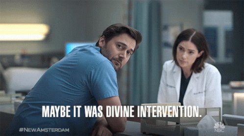 Maybe It Was Divine Interve...