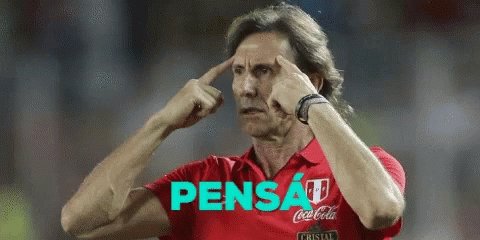 Gareca Pensa GIF