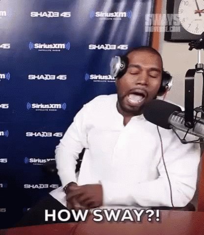 How Sway GIF of Kanye West ...