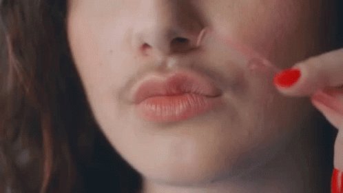 Moustache Poulos Shaving GIF
