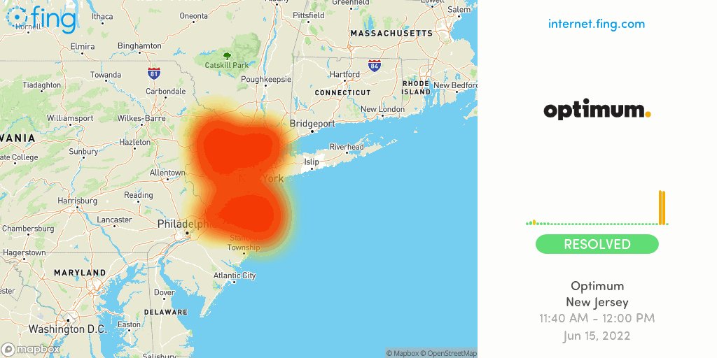 Internet Outage Map Optimum X0Oyypqibcpwkm