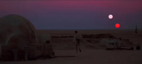 Binary Sunset New Hope GIF