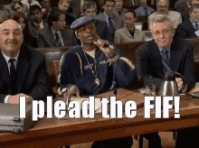 Plead The Fif Quiet GIF