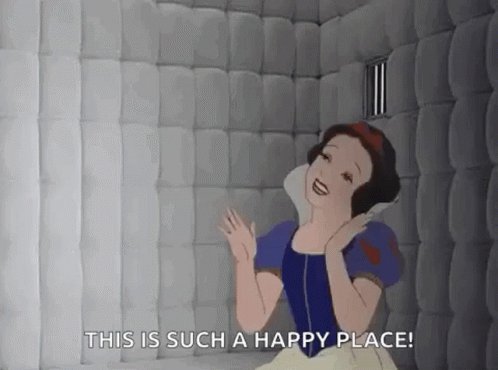 Snow White This Is Such A Happy Place GIF