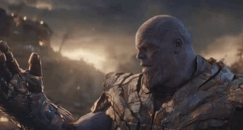 Thanos Snap GIF