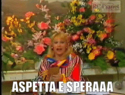 Aspetta E Spera Raffaella Carrà GIF