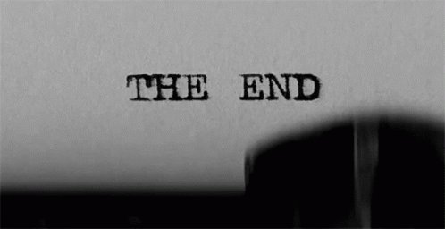 The End Finnished GIF