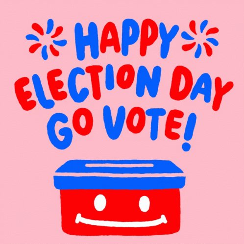 Happy Election Day November3 GIF