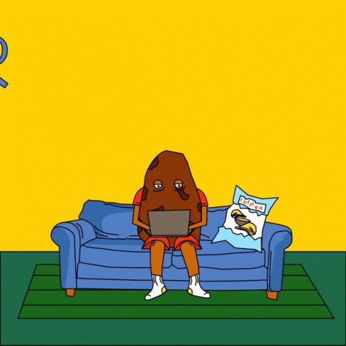 Register To Vote Couch Potato GIF