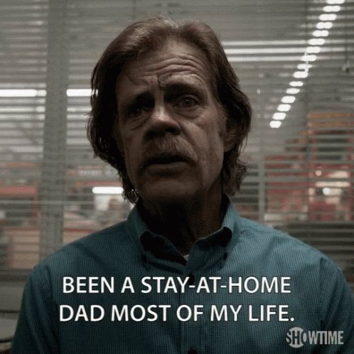 William H Macy Stay At Home Dad GIF.