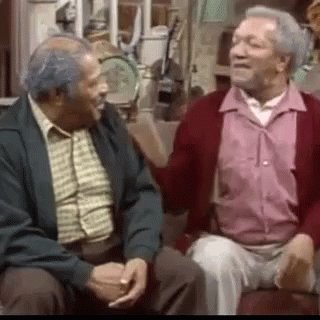 Fred Sanford Happy GIF.