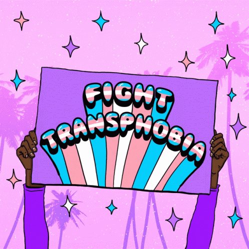 Stop Transphobia Hate Crime GIF