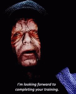 Completing Your Training Starwars GIF