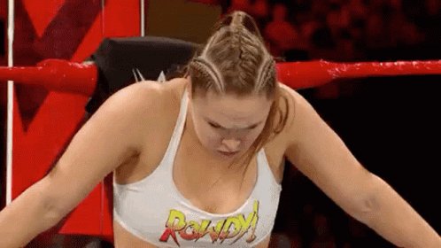 DAMN SON…. The promo that @RondaRousey did was no joke !! ????????????? #MoneyInTheBank #WWE https://t
