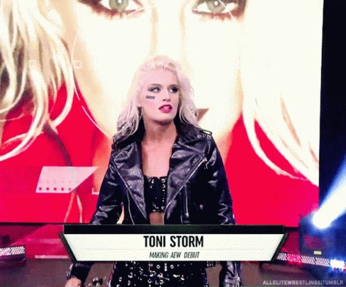 Toni Storm but she will win the title one day so all good.  #AEW  @TonyKhan You better! She is my fav. Dont fuck it up &amp; Toni Storm career. She came to AEW to have fun, enjoy the company &amp; most of all, win that gold, so please have Toni Storm for that AEW women belt again! 
@AEW 