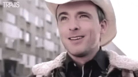 Fran Healy Reaction GIF by Travis