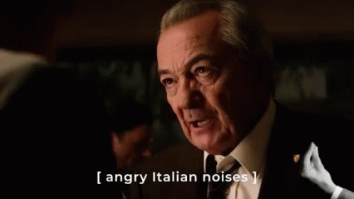 Italy Angry Italian Noises GIF